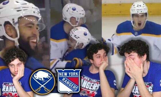 TRASH! Rangers SMACKED By the Sabres - NYR Fan Reaction