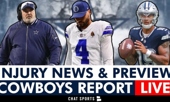 Cowboys Report: Live News & Rumors + Q&A w/ Tom Downey (Nov. 7)