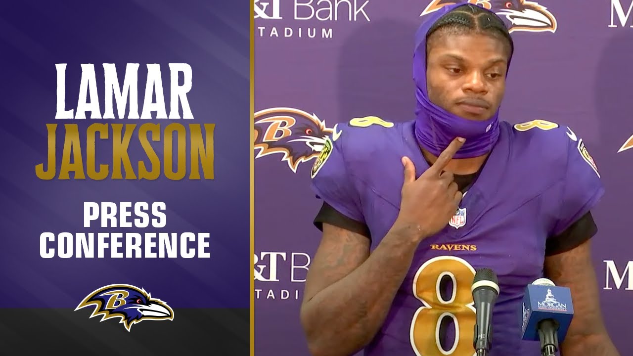 Lamar Jackson on His Four-Touchdown Game | Baltimore Ravens