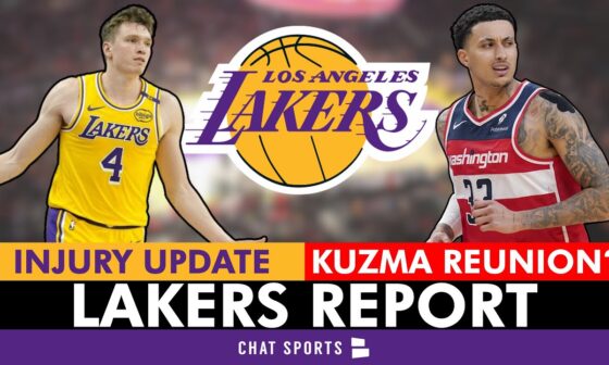 MAJOR Dalton Knecht Injury Update + Kyle Kuzma REUNION? | Los Angeles Lakers News