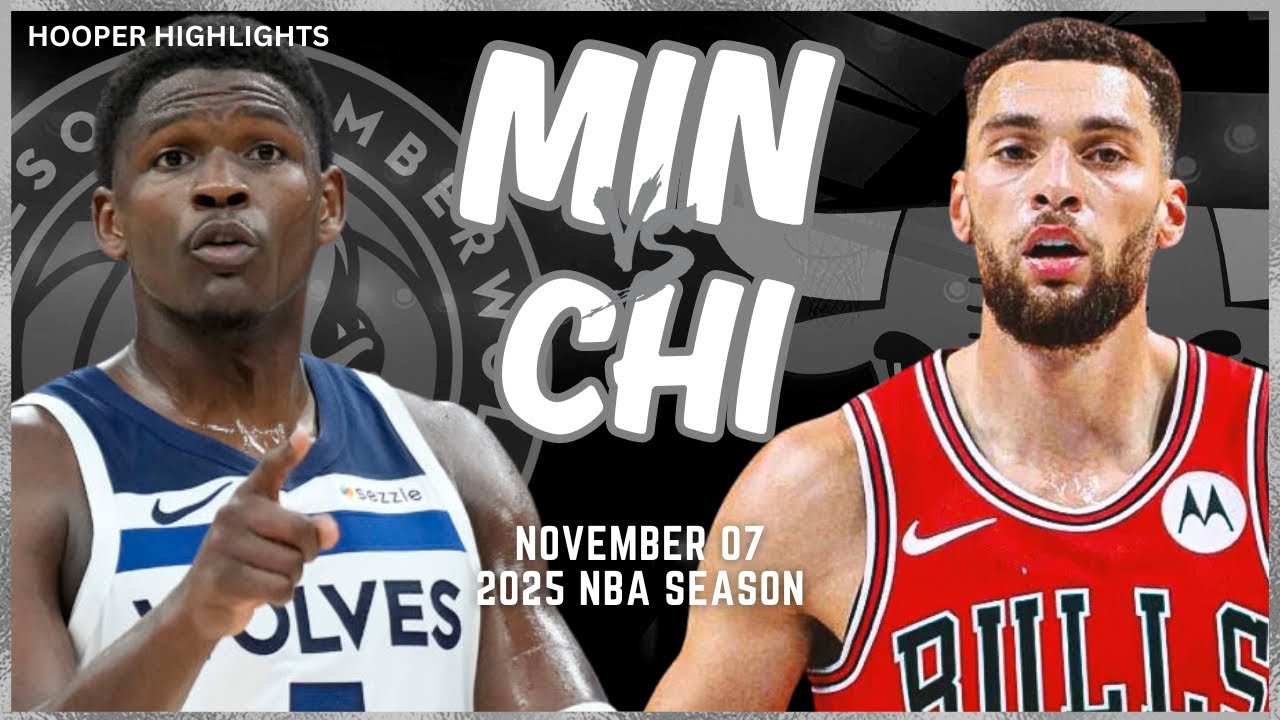 Minnesota Timberwolves vs Chicago Bulls Full Game Highlights | Nov 7 | 2025 NBA Season