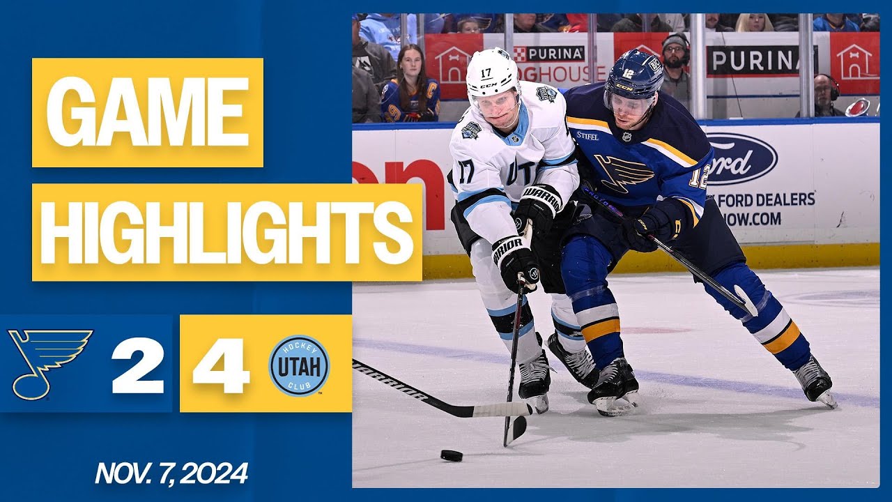 Game Highlights: Blues 2, Utah HC 4