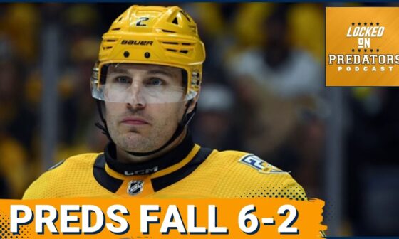 Is the Season Salvageable?: Nashville Predators Lose in Spectacular Fashion to Florida Panthers