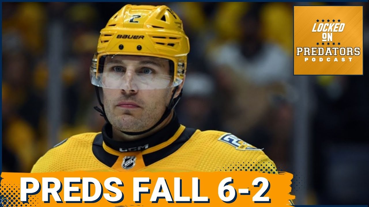 Is the Season Salvageable?: Nashville Predators Lose in Spectacular Fashion to Florida Panthers