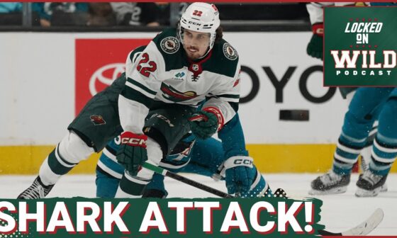 Why the Wild can't underestimate the San Jose Sharks #minnesotawild #mnwild #sanjosesharks