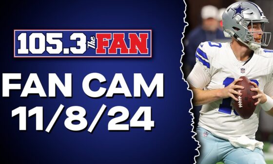 Can The Cowboys Win Without Dak? | Fan Cam 11/8/24