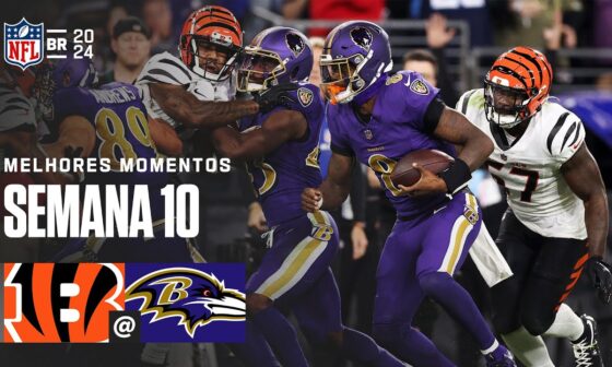 Cincinnati Bengals vs Baltimore Ravens | Melhores Momentos - NFL 2024