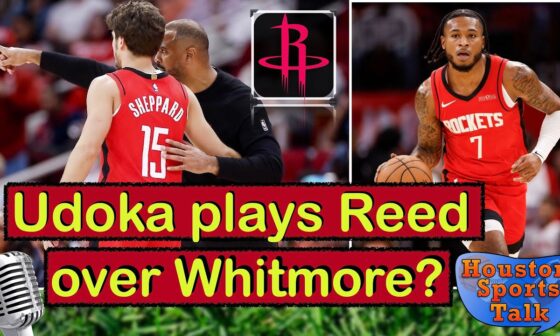 Sheppard Pushes Out Cam Whitmore? Should Rockets Trade for Giannis? (Frank w/ Rockets Chop Shop)