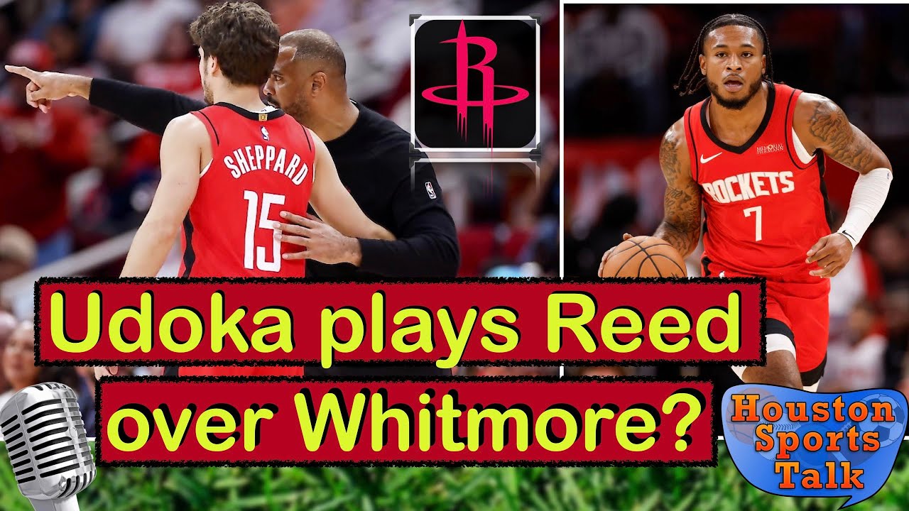 Sheppard Pushes Out Cam Whitmore? Should Rockets Trade for Giannis? (Frank w/ Rockets Chop Shop)