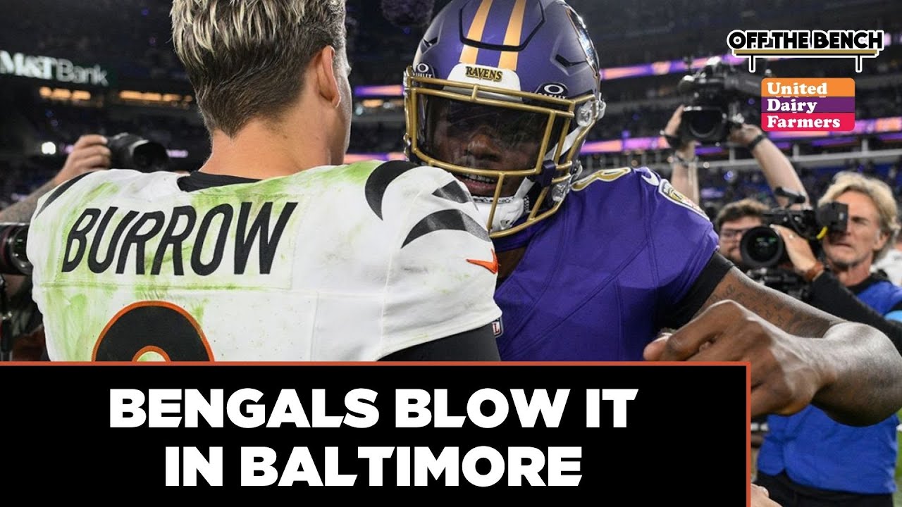 Cincinnati Bengals Blow 14 Point Lead in Baltimore, Fall To 4-6 On The Season | OTB 11.08.24