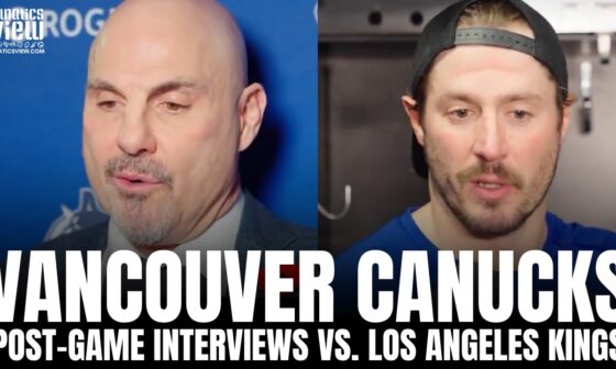 Rick Tocchet & JT Miller React to Tanner Jeannot Hit on Brock Boeser, Canucks Win vs. LA Kings