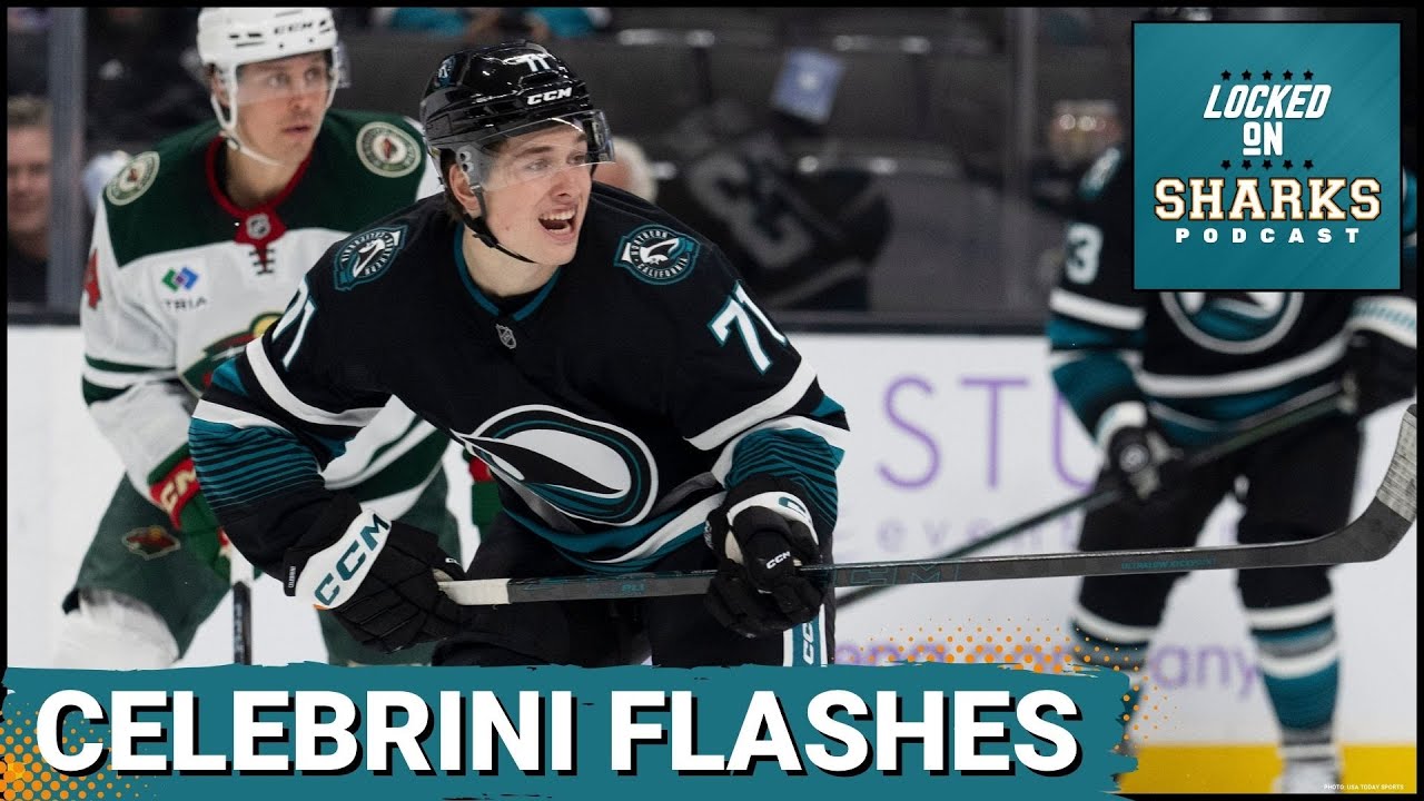 Macklin Celebrini Shows Flashes In San Jose Sharks' Tough Loss