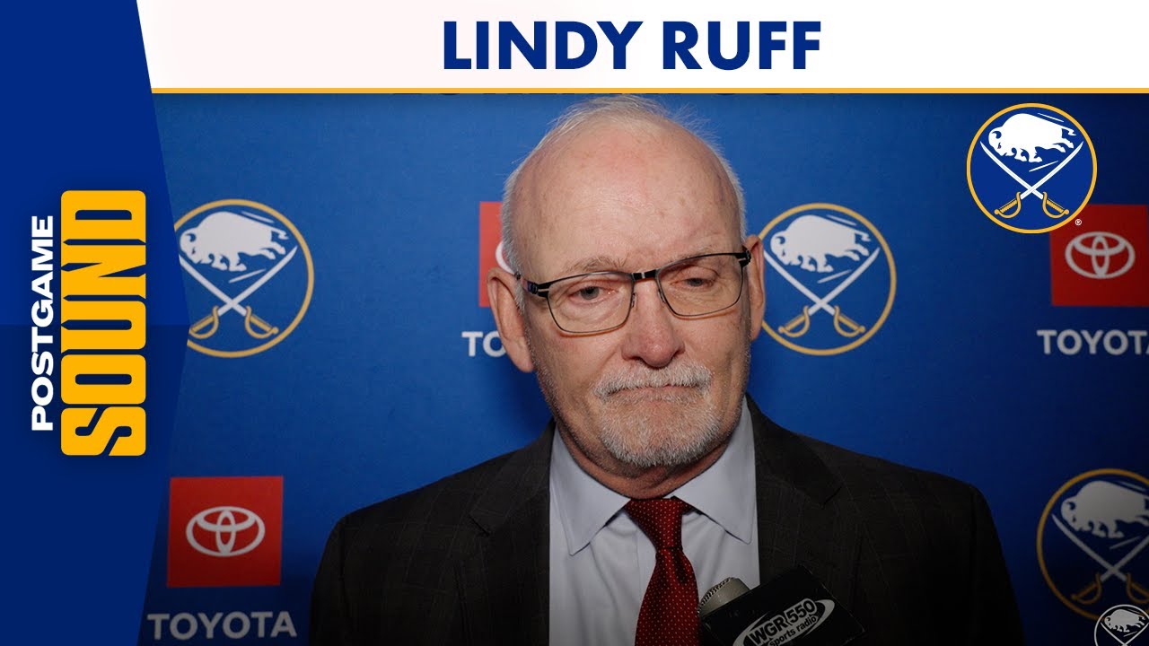 The Recipe For Winning | Buffalo Sabres Coach Lindy Ruff After 6-1 Win Over New York Rangers At MSG