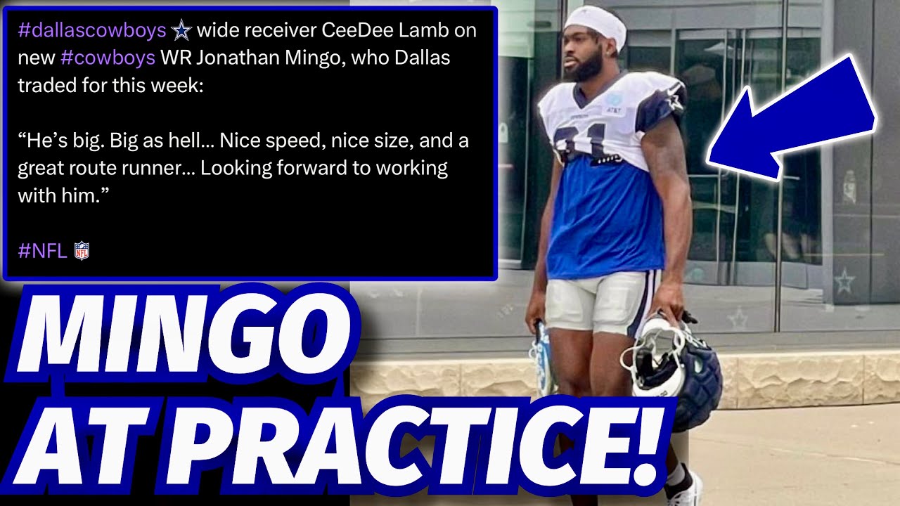 Cowboys new WR Jonathan Mingo is happy to be in Dallas!… “Somebody finally believed in me”