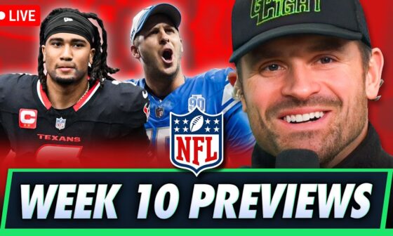 Jayden Daniels vs Mike Tomlin & The Steelers, & Lions vs Texans | NFL WK10 Previews