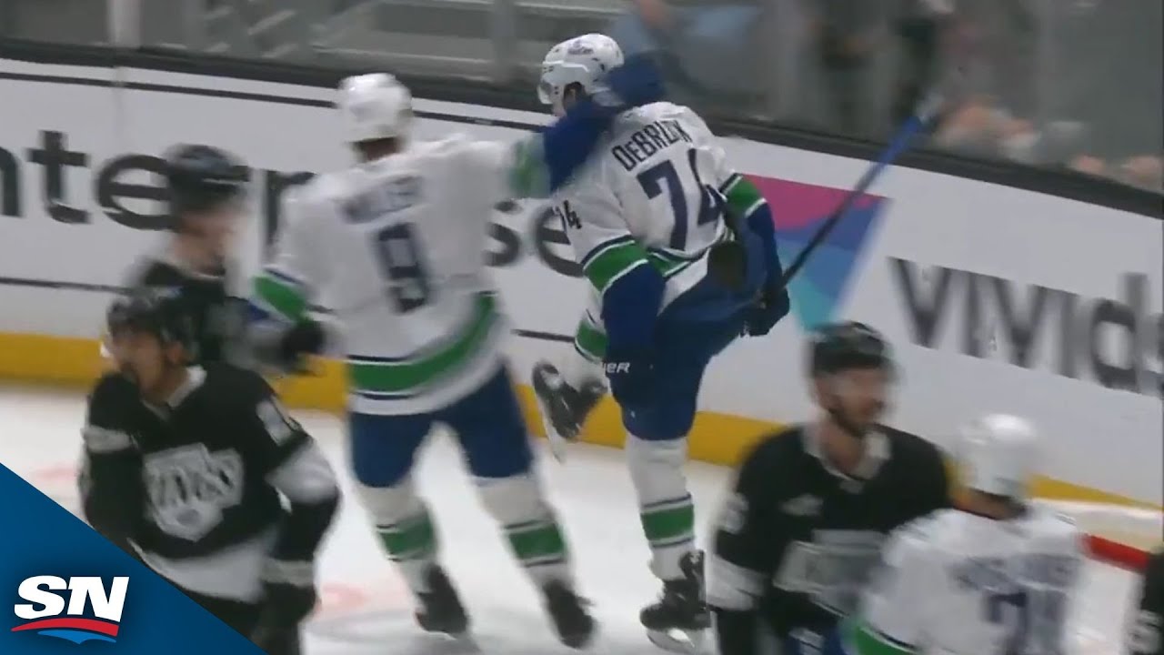 Canucks' Jake DeBrusk Shows Patience, Scores Third Goal In Three Games