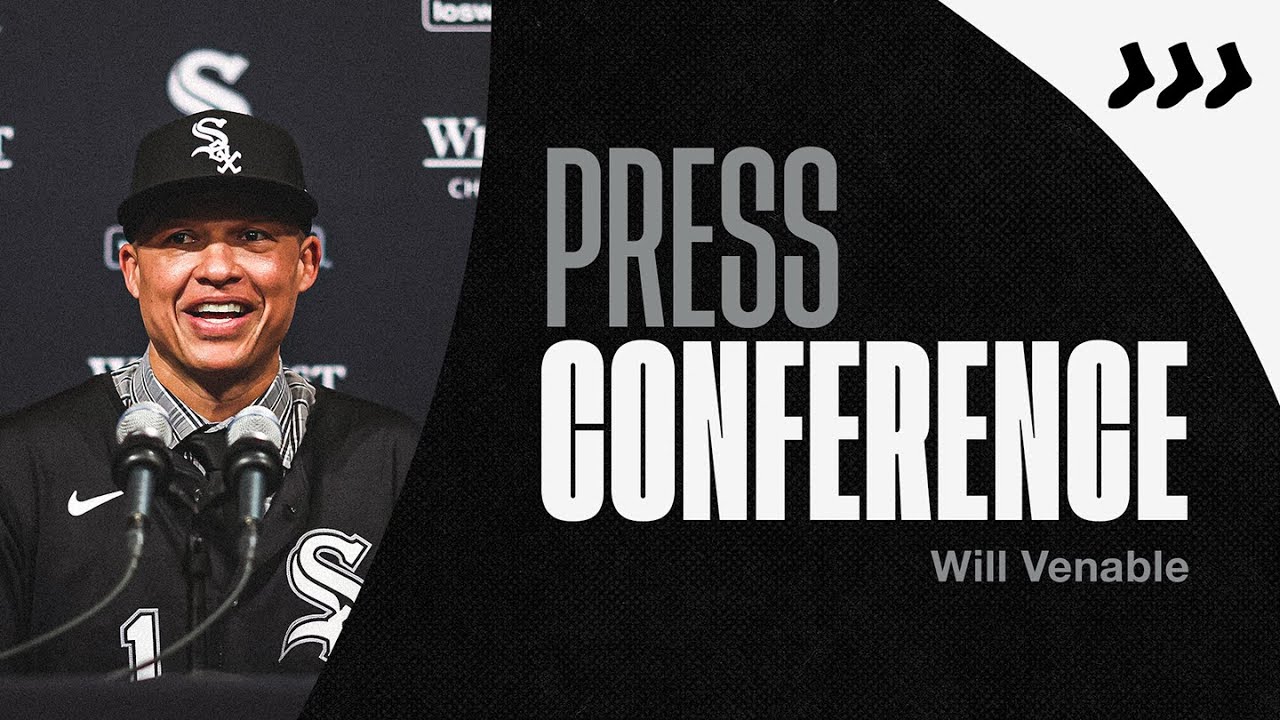 Will Venable Introductory Press Conference as White Sox Manager (11.8.24)