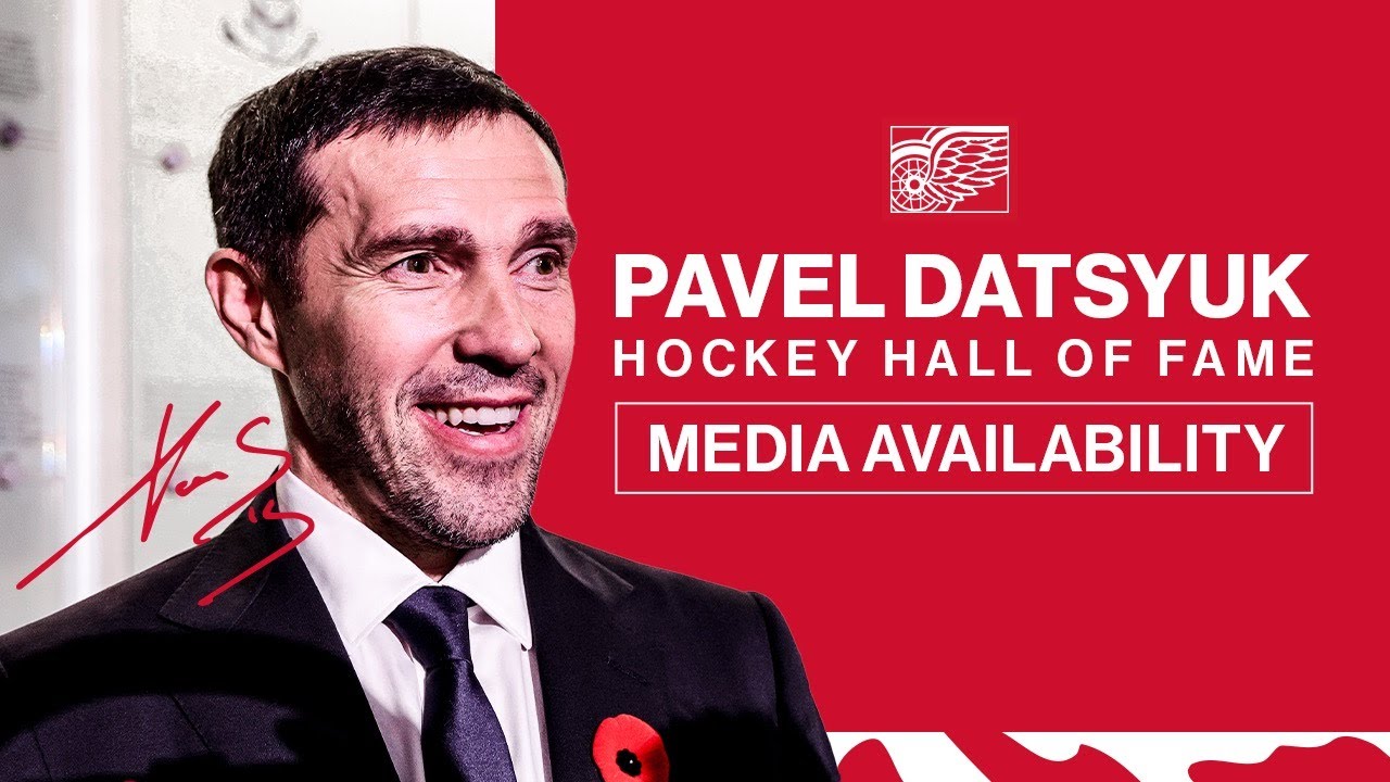 Pavel Datsyuk 2024 Hockey Hall of Fame