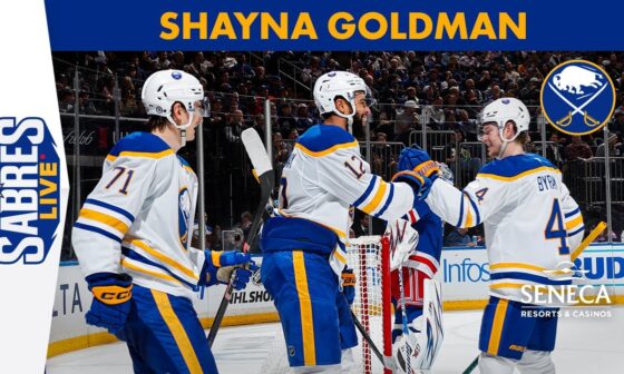 Shayna Goldman on Sabres win in New York | Sabres Live | Buffalo Sabres