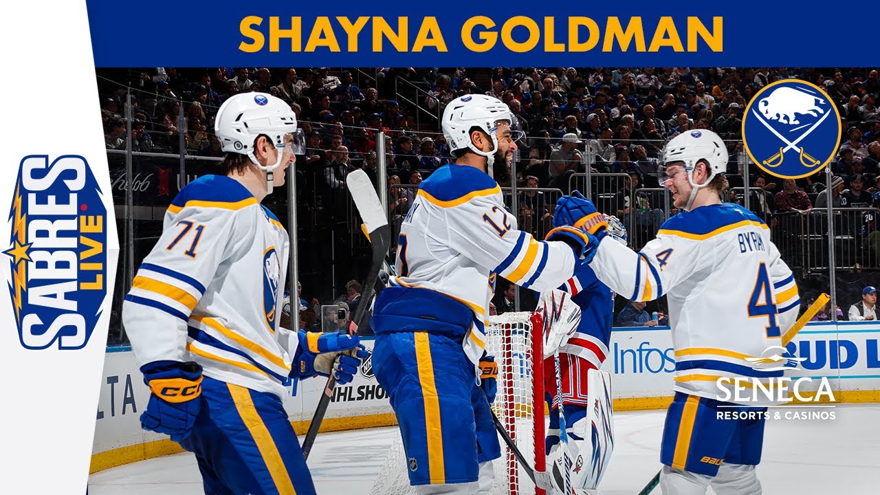 Shayna Goldman on Sabres win in New York | Sabres Live | Buffalo Sabres