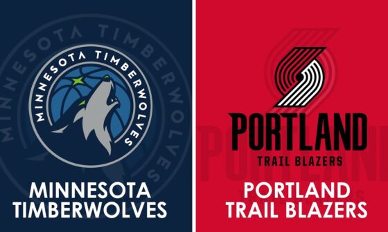 Minnesota Timberwolves vs Portland Trail Blazers NBA Live Scoreboard