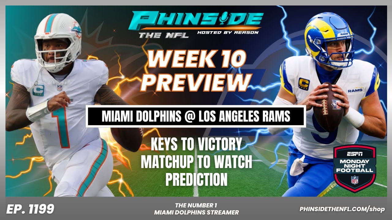 Miami Dolphins Lose 2 KEY Players For Game Against Los Angeles Rams?!