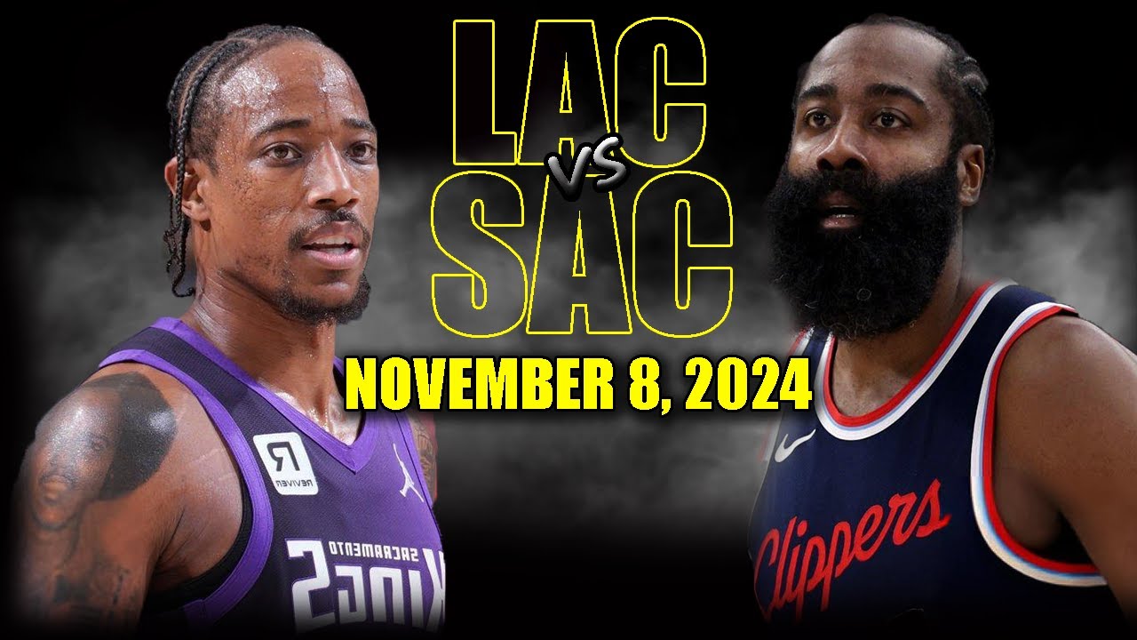 Los Angeles Clippers vs Sacramento Kings Full Game Highlights - November 8, 2024| 2024-25 NBA Season