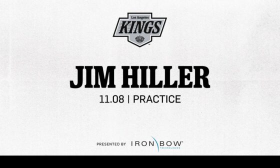 Head Coach Jim Hiller | 11.08 LA Kings Practice in El Segundo