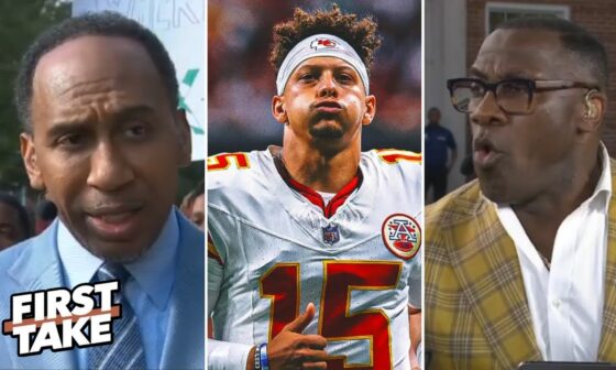 FIRST TAKE | "Mahomes will destroy anyone who stops Chiefs from win SB 59" - Shannon RIPS Stephen A.