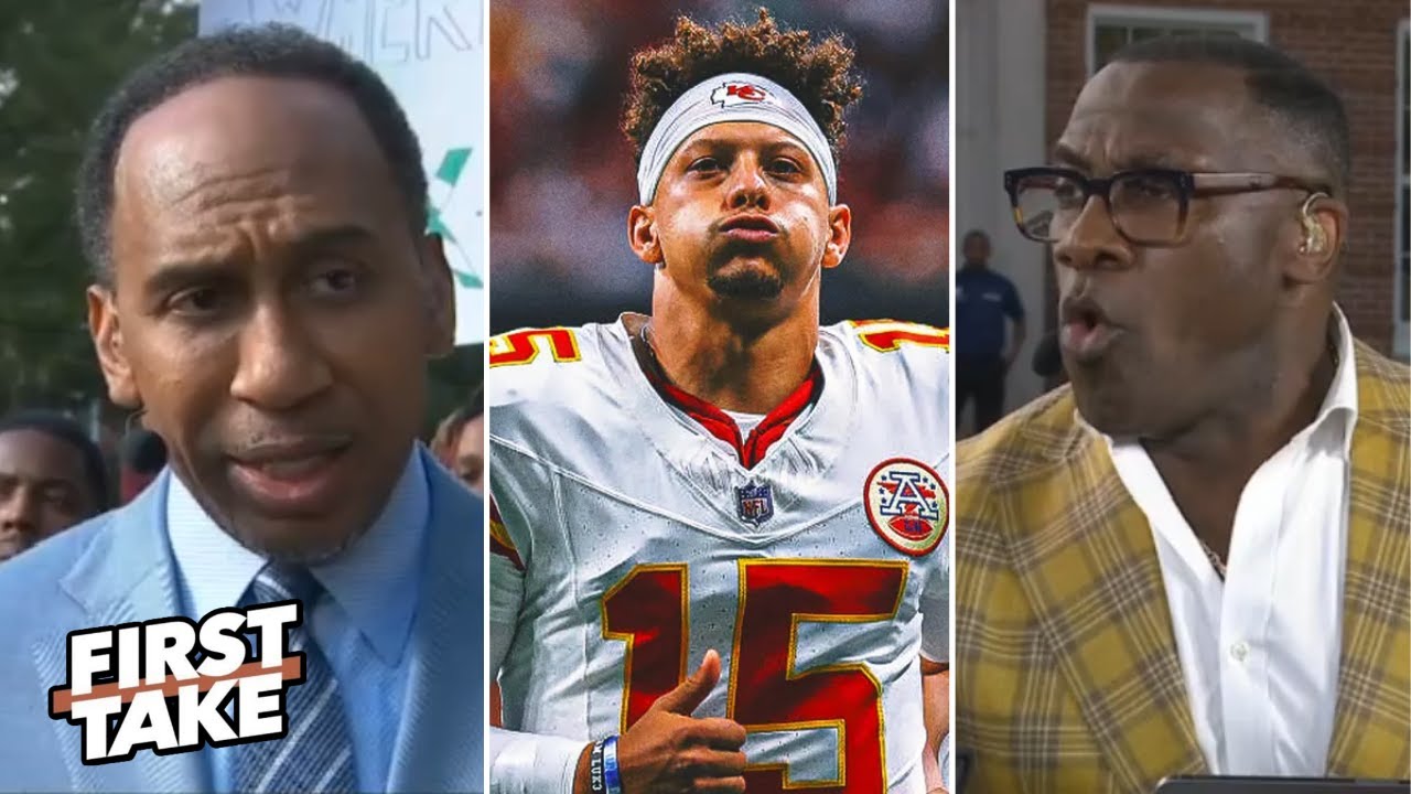 FIRST TAKE | "Mahomes will destroy anyone who stops Chiefs from win SB 59" - Shannon RIPS Stephen A.