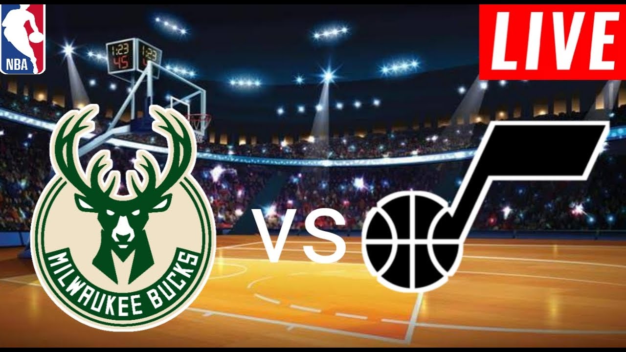 Milwaukee Bucks vs Utah Jazz Live Score l NBA 2024 | Full Match Streaming