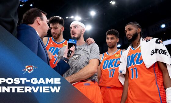 OKC Thunder vs Houston Rockets Post-Game Interview with Alex Caruso | November 8, 2024