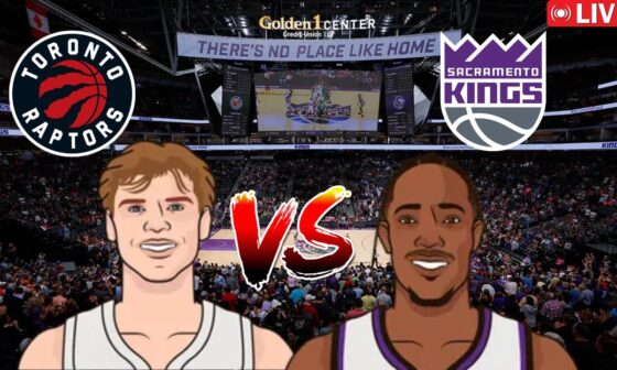 Toronto Raptors vs Sacramento Kings live play-by-play watch party