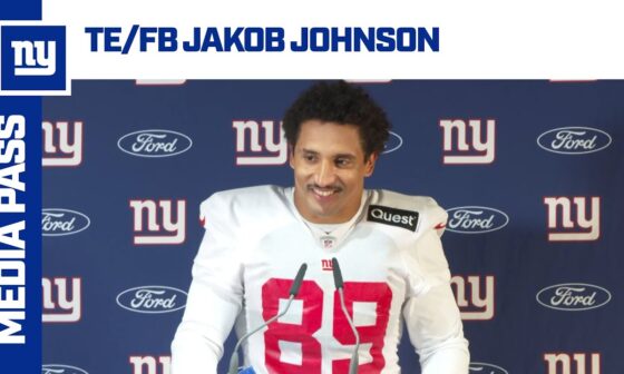 Jakob Johnson on Returning to His Home Country | New York Giants