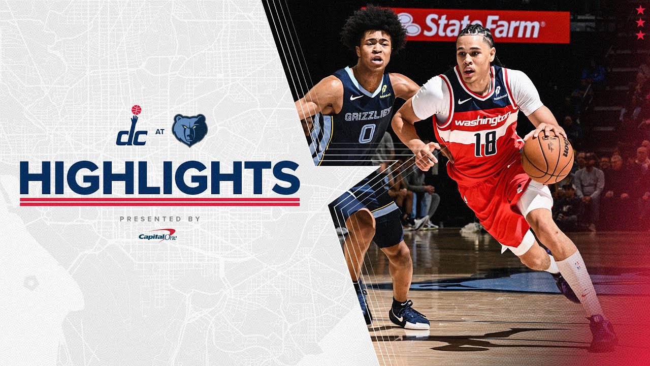 Highlights: Washington Wizards at Memphis Grizzlies | 11/08/24