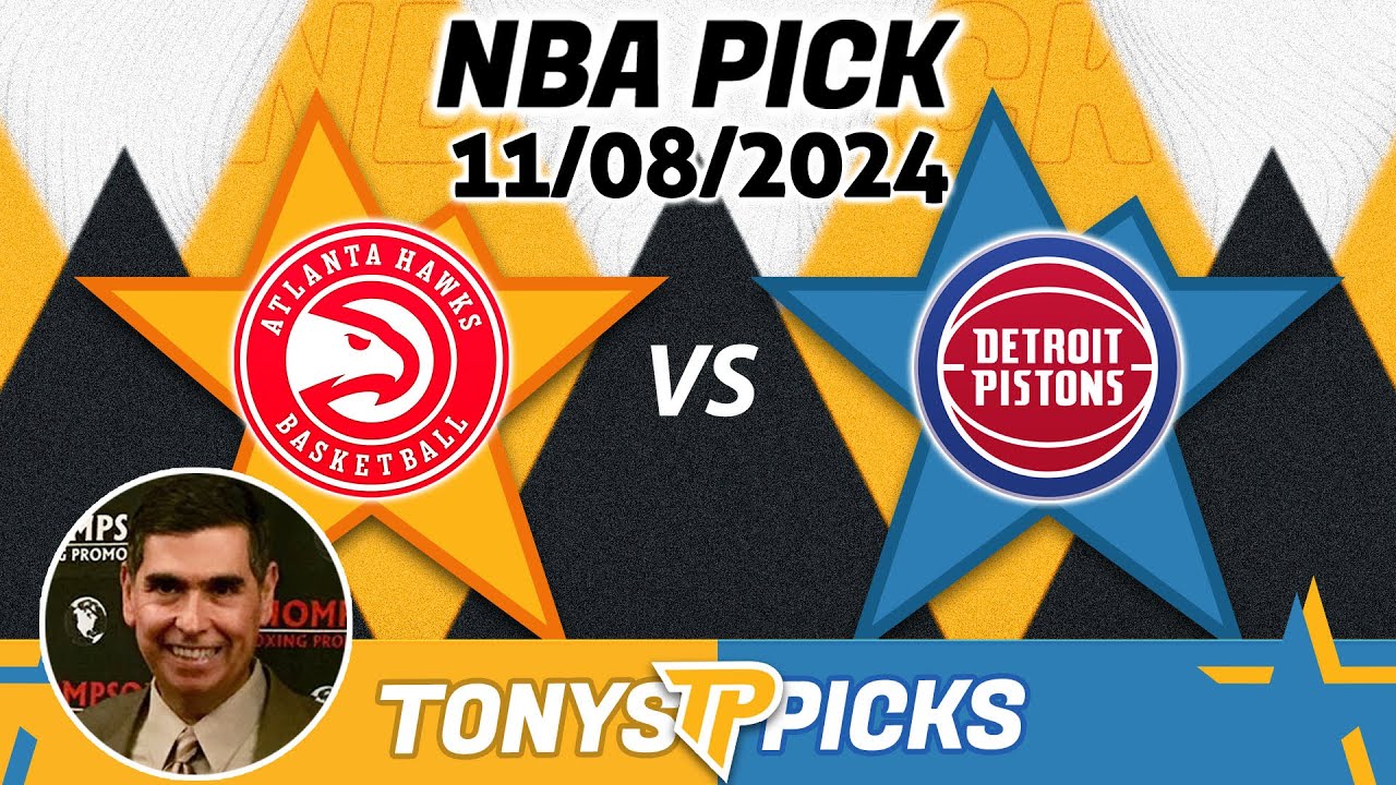 Atlanta Hawks vs. Detroit Pistons Pick 11/8/24 NBA Spread Prediction