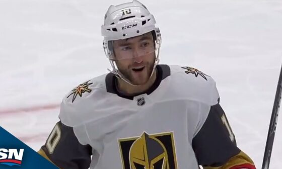 Nicolas Roy Caps Off Golden Knights' Beautiful Passing Sequence With Easy Goal