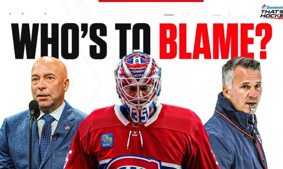 Who deserves the blame for the Habs slow start this season?