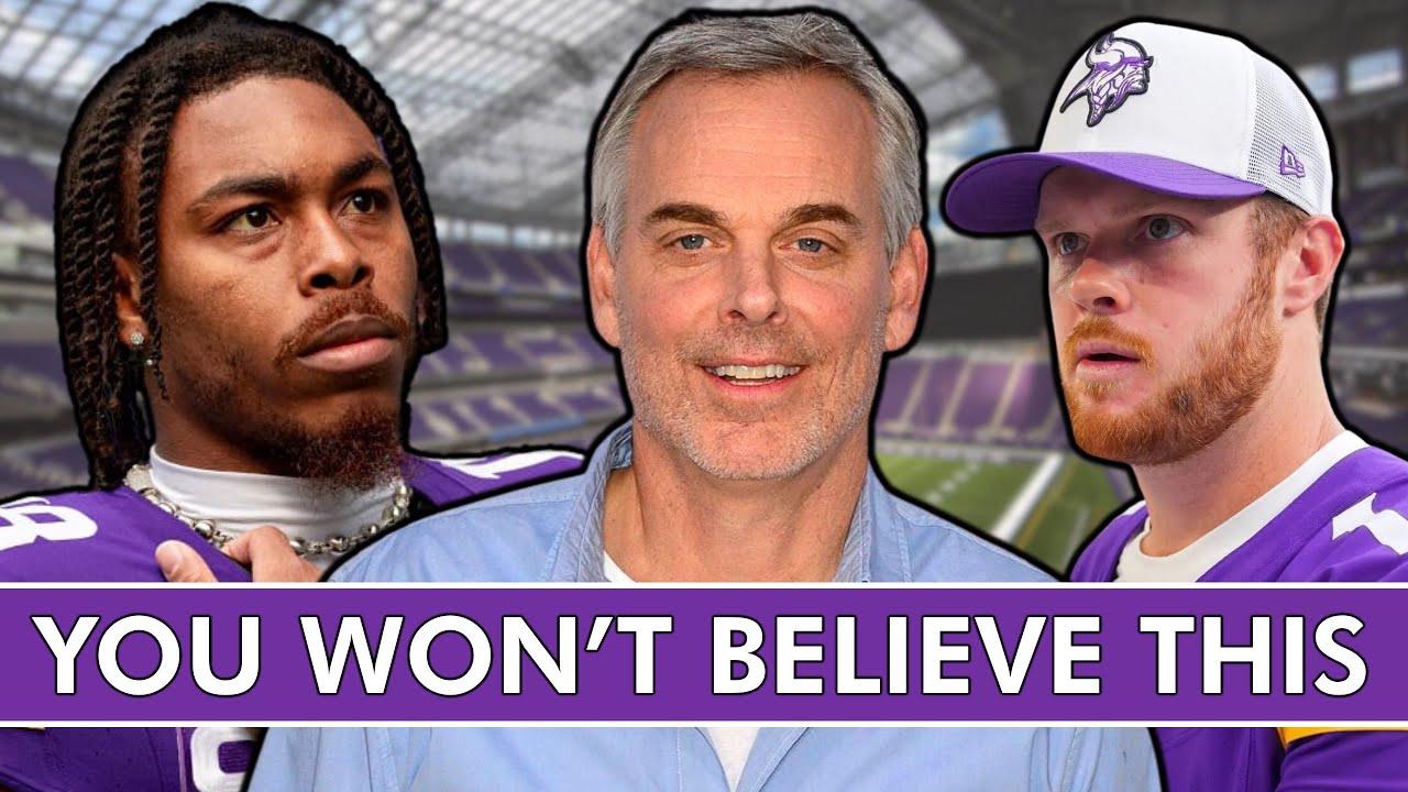 Colin Cowherd’s AWFUL Take On The Minnesota Vikings…