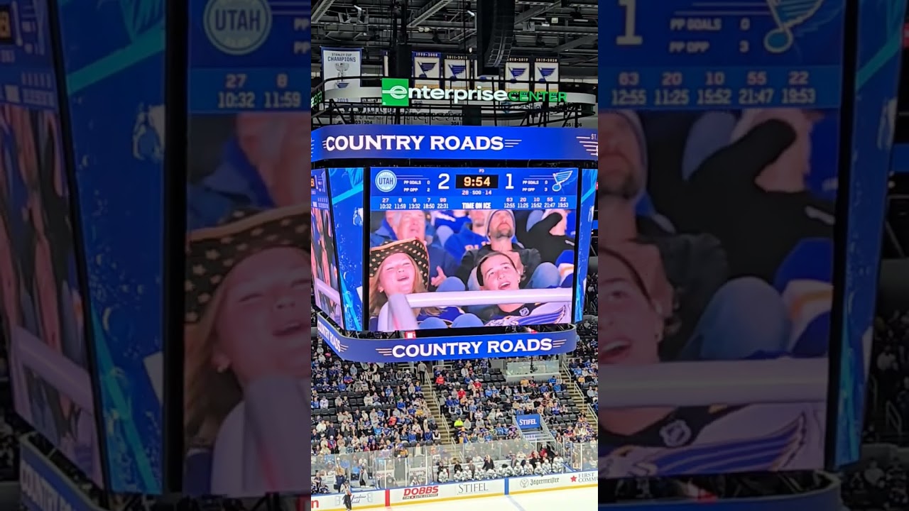 COUNTRY ROADS!!! (11/7/24 - St. Louis Blues vs Utah Hockey Club) #stlblues #utahhc