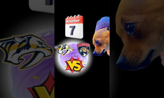 Nashville Predators 🆚 Florida Panthers | Butters’ NHL PREDICTION #shorts