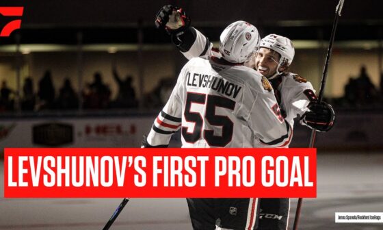 Chicago Blackhawks Prospect Artyom Levshunov Begins The Arty Party, Scores First Pro Goal