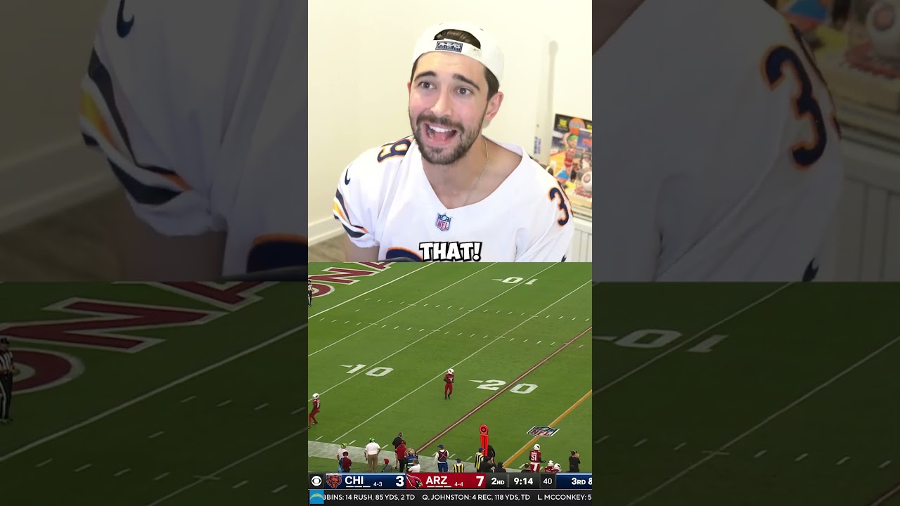 Bears Fan Reacts to Cardinals Game!