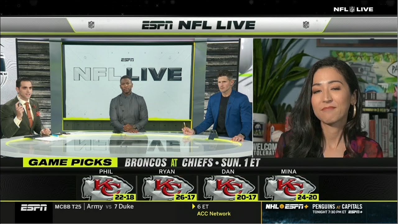 NFL LIVE | 17-0 for Chiefs! - 100% ESPN Crew believes Patrick Mahomes will DESTROY Broncos