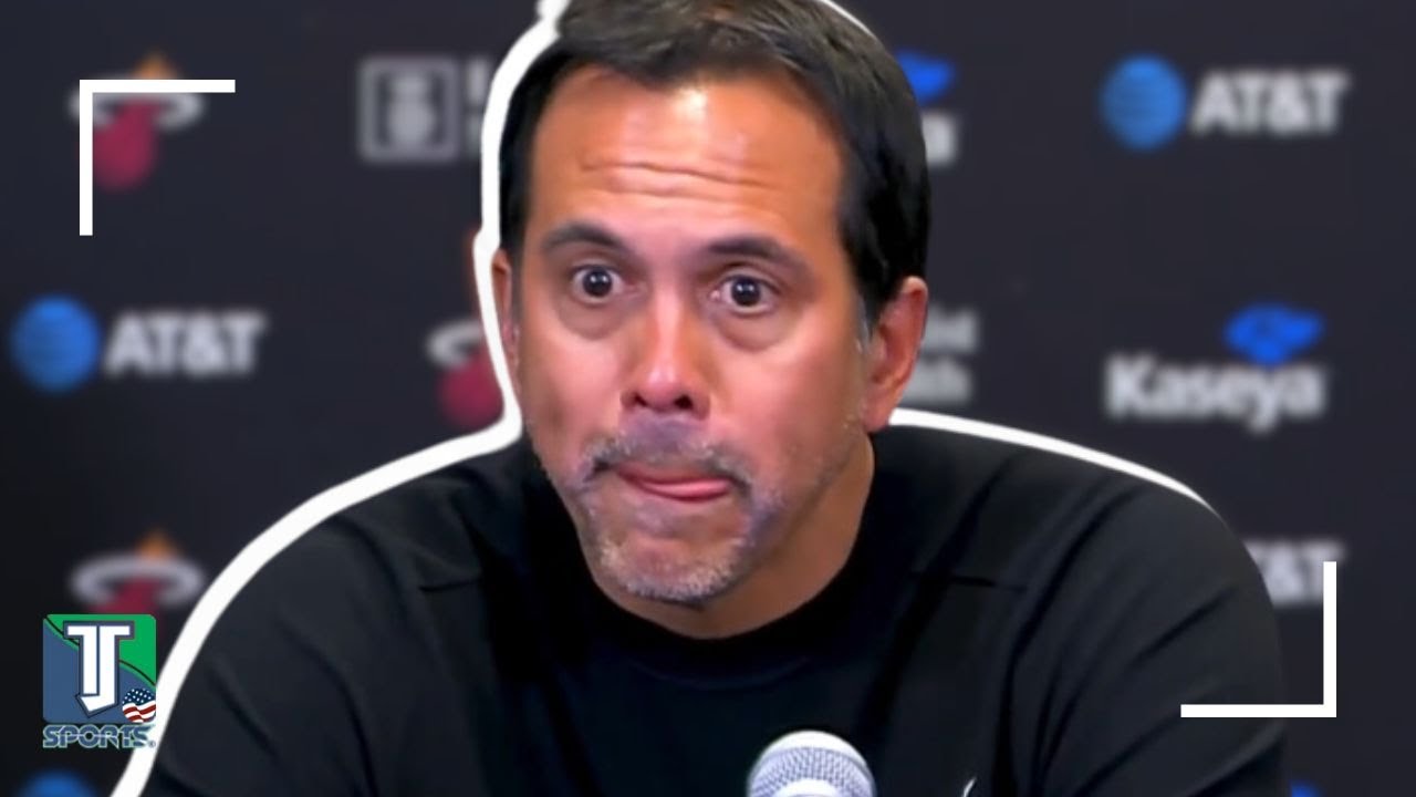 Erik Spoelstra SAYS Nikola Jokic makes playing look EASY after the Nuggets BEAT Heat