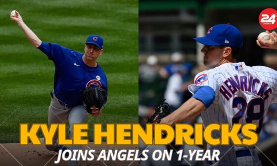 "Kyle Hendricks Joins Angels on 1-Year, $2.5 Million Deal | MLB 2024"