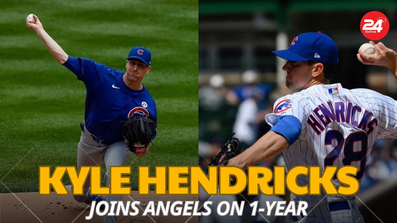 "Kyle Hendricks Joins Angels on 1-Year, $2.5 Million Deal | MLB 2024"