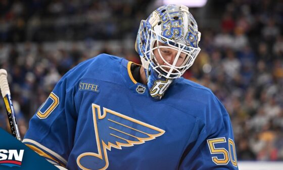 St. Louis Blues’ Jordan Binnington Turns Near Blunder Into Miraculous Save