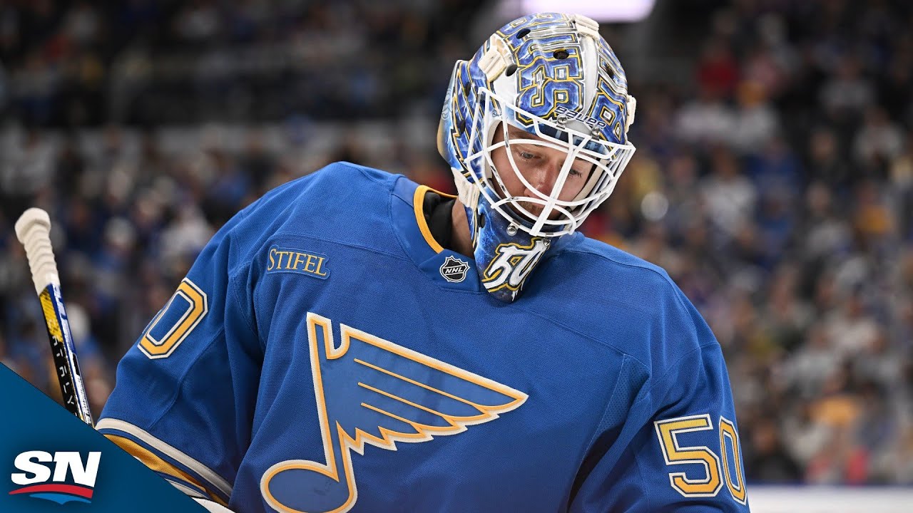 St. Louis Blues’ Jordan Binnington Turns Near Blunder Into Miraculous Save