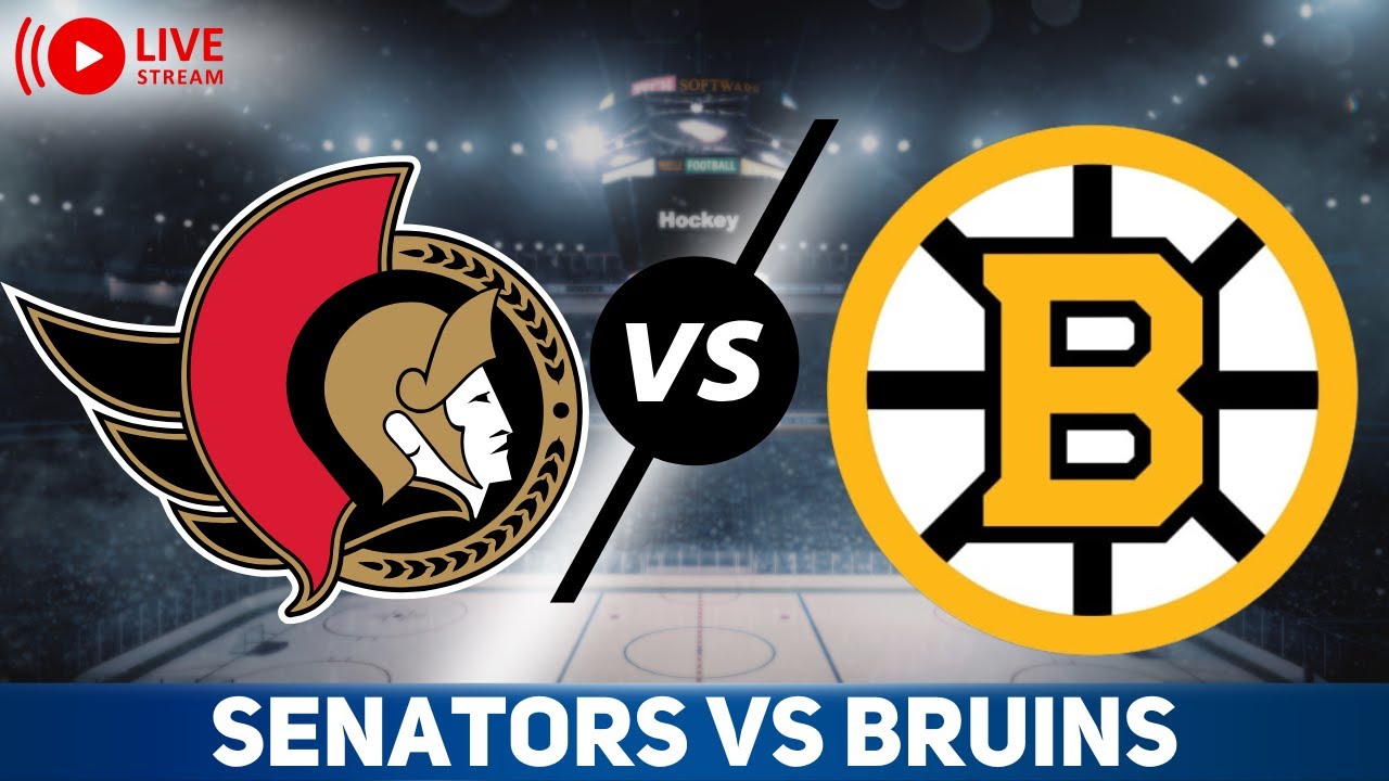 Ottawa Senators vs Boston Bruins LIVE GAME REACTION & PLAY-BY-PLAY